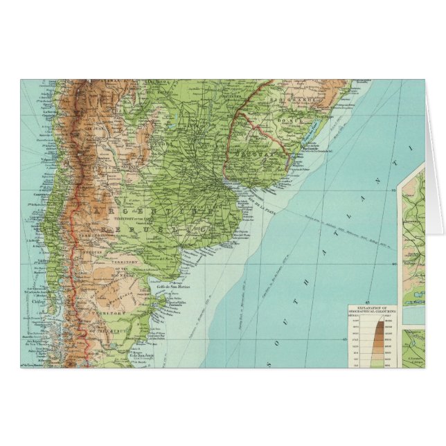 南アメリカ南部 (正面横)