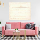 南アメリカ大陸カップ キャンバスプリント (インサイチュ (リビング))