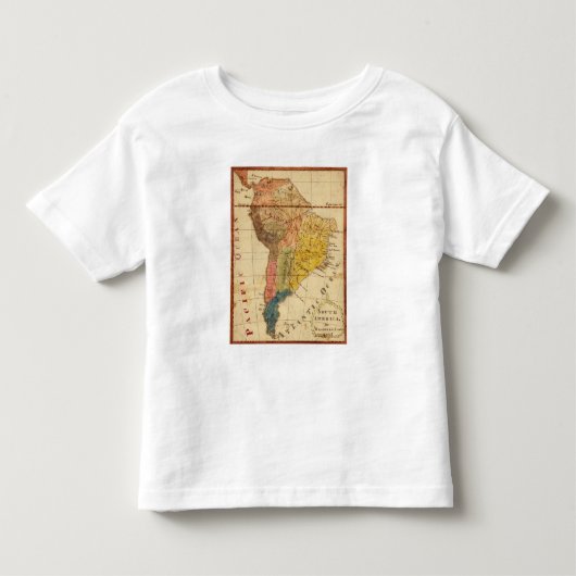 南アメリカ15 トドラーTシャツ (正面)