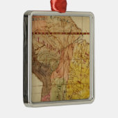 南アメリカ15 メタルオーナメント (右)