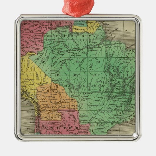 南アメリカ37 メタルオーナメント (正面)