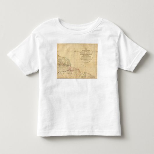 南アメリカ5 トドラーTシャツ (正面)