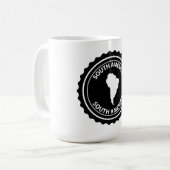 南アメリカ コーヒーマグカップ (正面左)