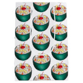 南アンブロシアココナッツマーシュマロのフルーツサラダ ミディアムペーパーバッグ (裏面)