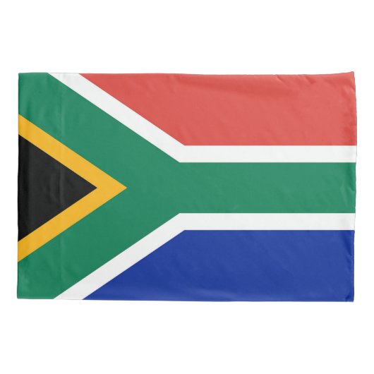 南ア独身のフリカ国旗 枕カバー (裏面)
