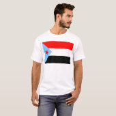 南イエメンFlag (1967年) Tシャツ (正面フル)