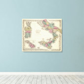 南イタリアのナポリ王国 キャンバスプリント (インサイチュ (ウッドフロア))