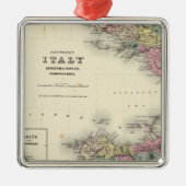 南イタリアナポリ王国 メタルオーナメント (正面)