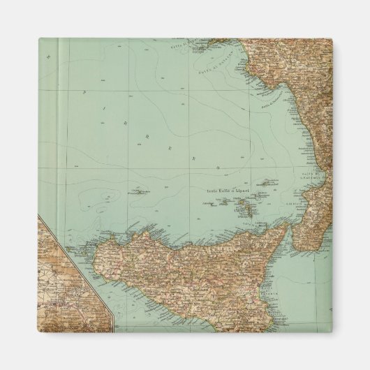 南イタリア2729 マグネット (正面)