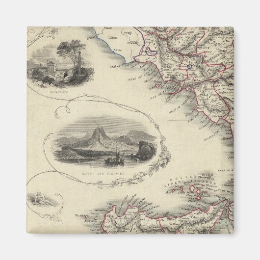 南イタリア3 マグネット (正面)