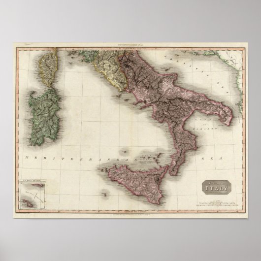 南イタリア ポスター (正面)