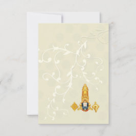 南インディアンヒンドゥー教結婚式招待状 招待状