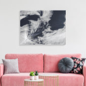 南インディアンOceの船の波の形をした雲 キャンバスプリント (インサイチュ (リビング))