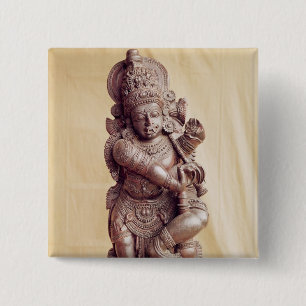 南インドからのDurga、 缶バッジ