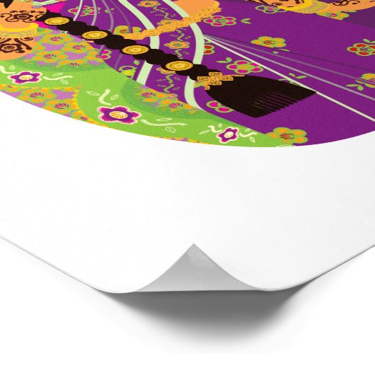 南インドの花嫁マトリョーシュカポスター ポスター (角)