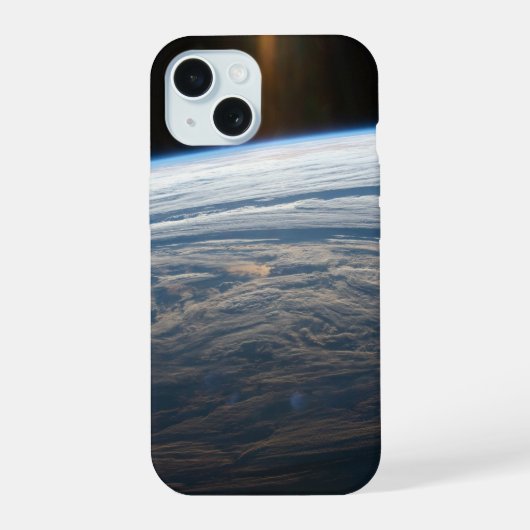 南インド洋の雲の形成 iPhone 15ケース (裏面)