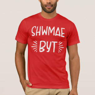 南ウェールズの方言のShwmae Bytのティー Tシャツ