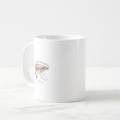 南エビの芸術のロゴ コーヒーマグカップ (正面左)