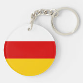 南オセチアの旗 キーホルダー (裏面)