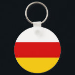 南オセチアの旗 キーホルダー<br><div class="desc">南オセチアの愛国旗</div>