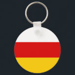 南オセチアの旗 キーホルダー<br><div class="desc">南オセチアの愛国旗</div>