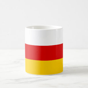 南オセチアの旗 コーヒーマグカップ