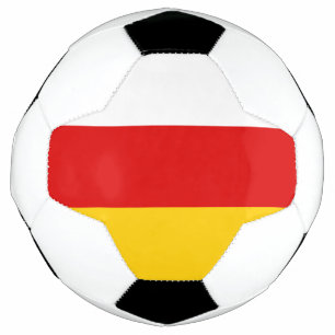 南オセチアの旗 サッカーボール