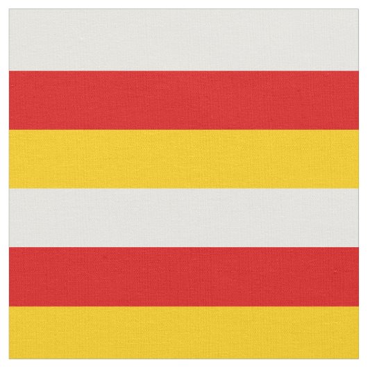 南オセチアの旗 ファブリック (クローズアップ)