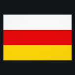 南オセチアの旗 フォトプリント          <br><div class="desc">南オセチアの愛国旗</div>