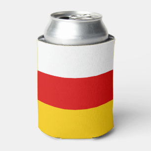 南オセチアの旗 缶クーラー