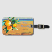 南オレンジ ラゲッジタグ (正面横)