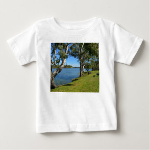 南オーストラリアのベリ公園ベンチ ベビーTシャツ