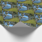 南オーストラリアのベリ公園ベンチ ラッピングペーパー (角)