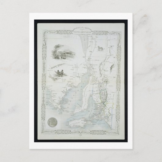 南オーストラリアの一部、ワールド・マのシリーズから ポストカード (正面)