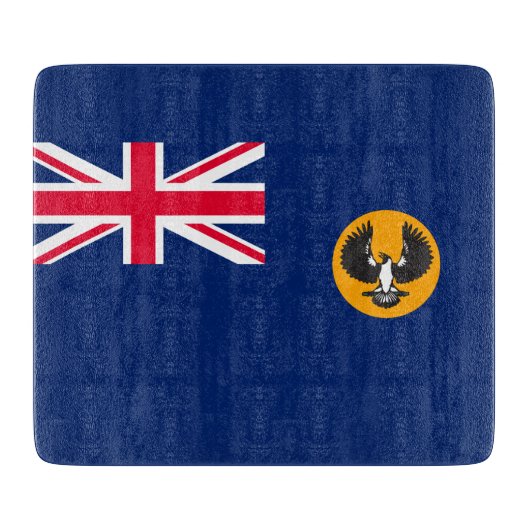 南オーストラリア国旗(オーストラリア州) (SA) カッティングボード (正面)