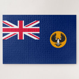 南オーストラリア国旗(オーストラリア州) (SA) ジグソーパズル