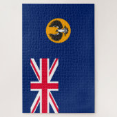 南オーストラリア国旗(オーストラリア州) (SA) ジグソーパズル (縦)