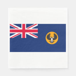 南オーストラリア国旗(オーストラリア州) (SA) スタンダードランチョンナプキン