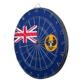 南オーストラリア国旗(オーストラリア州) (SA) ダーツボード (正面右)