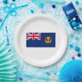 南オーストラリア国旗(オーストラリア州) (SA) ペーパープレート (パーティー)