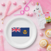 南オーストラリア国旗(オーストラリア州) (SA) ペーパープレート (パーティー)