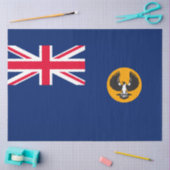 南オーストラリア国旗(オーストラリア州) (SA) 薄葉紙 (クラフト)