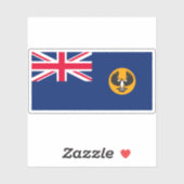 南オーストラリア州旗、オーストラリア連邦旗 シール (シート)