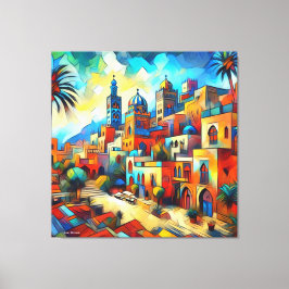 南オ疑問に思ロロッコ:アッサ キャンバスプリント