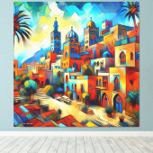 南オ疑問に思ロロッコ：アッサ キャンバスプリント (インサイチュ (ウッドフロア))