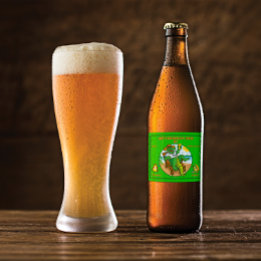 南カスタマイズおもしろいゲーター魚釣りウインドサーフィン ビールラベル