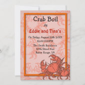 南カニ沸き 招待状 (正面)