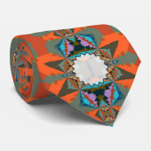 南カラフル西部の幾何学模様 ネクタイ (ロール)