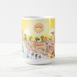南カリフォルニアおもしろいマグ コーヒーマグカップ