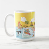 南カリフォルニアおもしろいマグ コーヒーマグカップ (左)